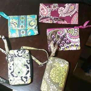 Vera Bradley lot wallet,coin, phonecases